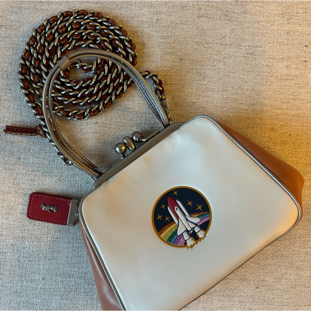 Coach NASA Rocket Clutch Crossbody Bag